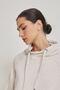 Beige Cotton Blend Hooded Detailed Tracksuit Set - 3