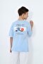 Boy's Printed Crew Neck Short Sleeve T-Shirt - 6