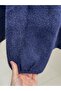 Arin Crew Neck Gold Buttoned Cardigan-Mf8596 Navy Blue - 3