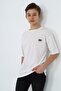 Boy's Printed Crew Neck Short Sleeve T-Shirt - Garnished - 2
