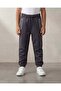 Boys Charcoal Rag-Length Sleeve Tee - 2