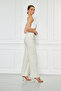Women's High Waist Cotton Wide Leg Jeans - 2