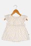 Toddlers Girl Allover Print Sleeveless Bodysuit Dress, Multicolor - 2