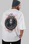 Viking Mythology 10 Back Printed White Oversize T-Shirt Men Women Cotton Crew Neck T-Shirt - 7