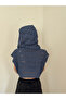 Perforated Crop Spring Knitwear Women's Indigo - 4