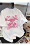 Women's Text Printed T-Shirt – Round Neck, Short Sleeve, Casual