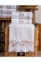 Buldan Production Dowry Dream Velvet White 6-Piece Kitchen Towel I 30X50 - 2