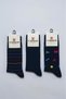 Men's Multicolored Patterned Socks 4-Pack - 2