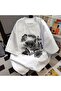 Women's Text Printed T-Shirt – Round Neck, Short Sleeve, Casual