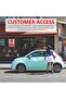 1-Pack Self Adhesive No Parking Sign Sticker 20x15cm Arabic & English, Red/White - 4