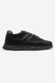 Two-Stripe Linen Men's Shoes Black Black - 2