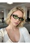 Sezen Black Light Green Popular Model Sunglasses with g Accessories