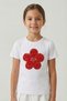 Girl's Red Daisy T-Shirt April 23 October 29 Show T-Shirt
