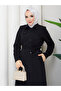 Water-Repellent Double-Breasted Full-Length Buttoned Trench Coat - 4