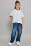 Appliqued T-Shirt With Crew Neck And Short Sleeves - 2