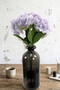 Artificial Flower 5 Branches Wet Cornales Veined Hydrangea Bunch 45 cm Lilac - 2