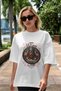 Thor 2 Front Printed White Oversize T-Shirt Men Women Cotton Crew Neck Tshirt - 5