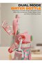 650ml Kids Water Bottle with Straw, BPA-Free Leakproof Sipper Pink - 6