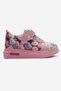 Illustrated Velcro and Stone Anorak Children's Sports Shoes 26-30 Pink - 2