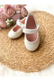 White Stone Glitter Girls' Baby Shoes