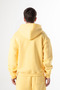 Flaw Embroidered Yellow Zip Hoodie - 7