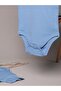 Ice Blue Printed 3-6 Months Baby Bodysuit – Zıbın “I'M from He Rizeliyim Ne Oldi?” (1 Piece) - 2