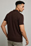 Textured Polo T-Shirt With Short Sleeves - 4