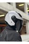 AIRFLOW 2 BEYAZ KASK (SİYAH VİZÖR)
