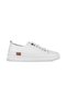 Frugal Women's Genuine Leather Rubber Laced Casual Shoes B4383