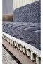 Welsoft Non-Slip Sponge Sofa Cover Tufted Sofa Bed Cover 170X210 - 2