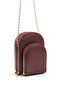 Bordo Shk267 Faux Leather 5 Compartments, Chain, Phone Holder and Shoulder Bag