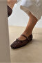Women's Ballerinas Bitter Brown - 5