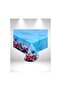 Spider-Man Party Set – 10 Blue Balloons + Pennant + Tablecloth - 4