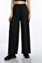 Women's Allegro Fabric Crop / Trousers Set Black - 4