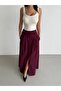 Pleated Slit Long Skirt - 2