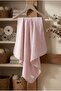 Pink 4-Layer Muslin Baby Blanket Lightweight and Soft Textured Seasonal Multi-Purpose Blanket 110X110 cm - 4