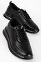 Flimsy Women's Genuine Leather Rubber Laced Patterned Sports Shoes B4384 - 2