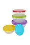 Plastic Food Storage Set, 5 pcs