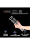 Aircraft Aluminium Alloy Zoom LED Rechargeable Flashlight, 1000 lumens, 2 pcs, SFL2142C2/56 - 2