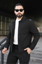 Seasonal Jacket with Stitching Detail and Buttons - 2