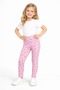 Raised Printed Girls' Leggings