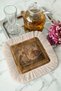 Baroque Luxury Artistic Fringed Decorative Napkin - Classic Period Antique Gold Colored Coaster Napkin - 5