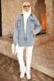 Blue Pocket Denim Jacket - 5