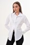 Women's Draped Front Long Sleeve Shirt 260264 - - 3