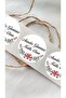 Mother's Day Floral Pink Sticker - 24 Pieces Decoration, Gift, Packaging Sticker Ag8