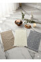 3 Pieces 30-50 cm Fringed Kitchen Towels & Hand and Face Towel Set