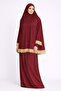 Women's Hijab Prayer Seasonal Double Piece Embroidered High Quality Non-Sweating - 2