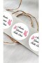 Mother's Day Butterfly Stickers - 24 Pieces Decoration, Gift, Packaging Stickers Ag7