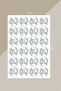 Mother's Day Flower Round Sticker - 24 Pieces Decoration, Gift, Packaging Sticker Ag5 - 3