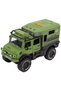 Lighted and Sound Unimog Style Off-Road Caravan Jeep - 18 cm Friction Safari Camping Vehicle - 2